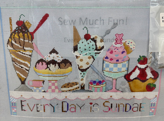 Sundae's with stitch guide and Sew ons