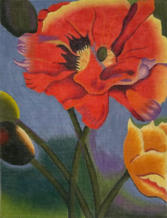 Orange Poppies