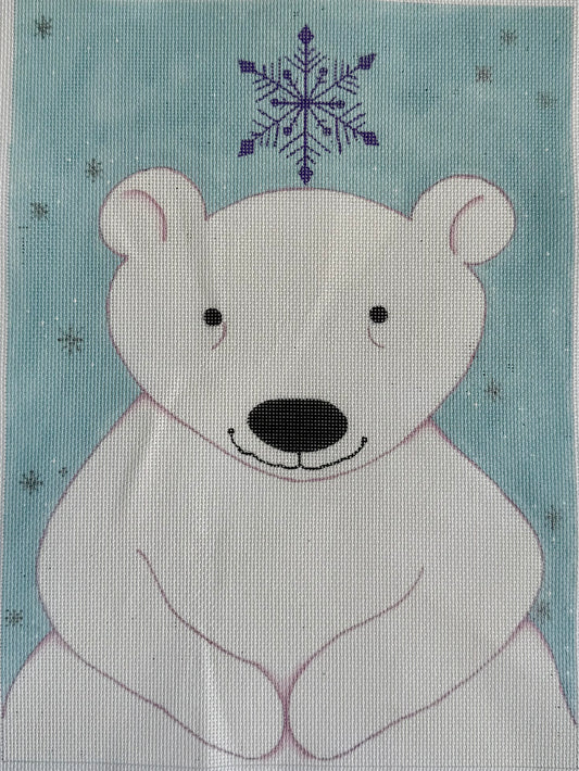 Polar Bear with North Star