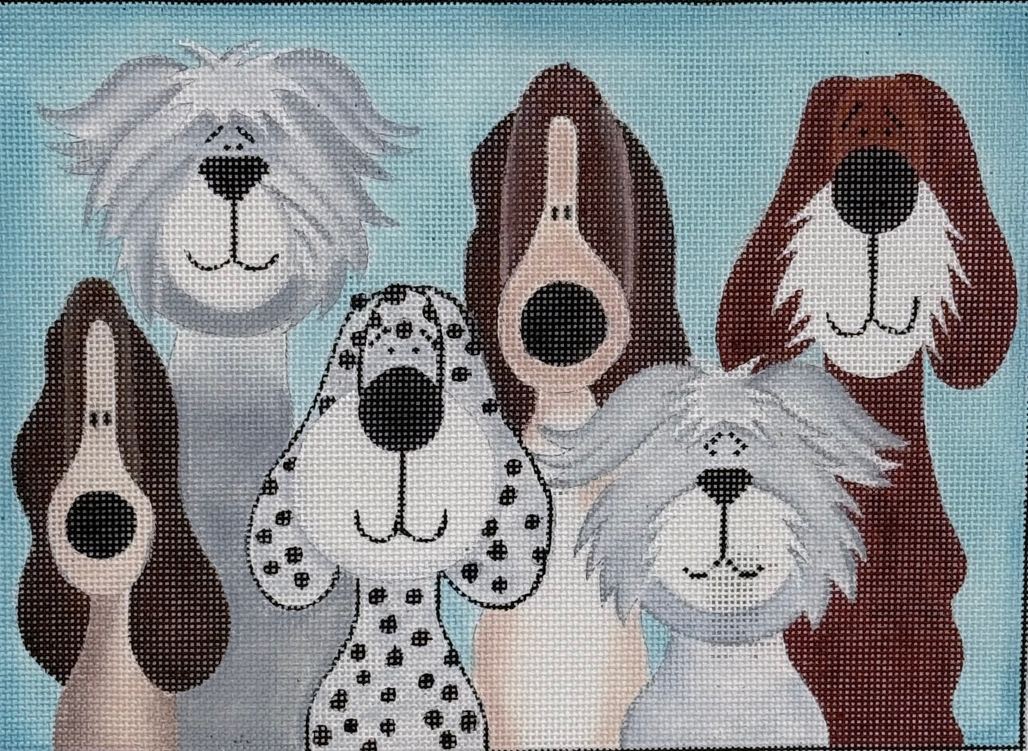 Six Silly Dogs