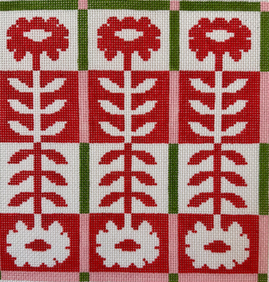 Red Flower Pattern