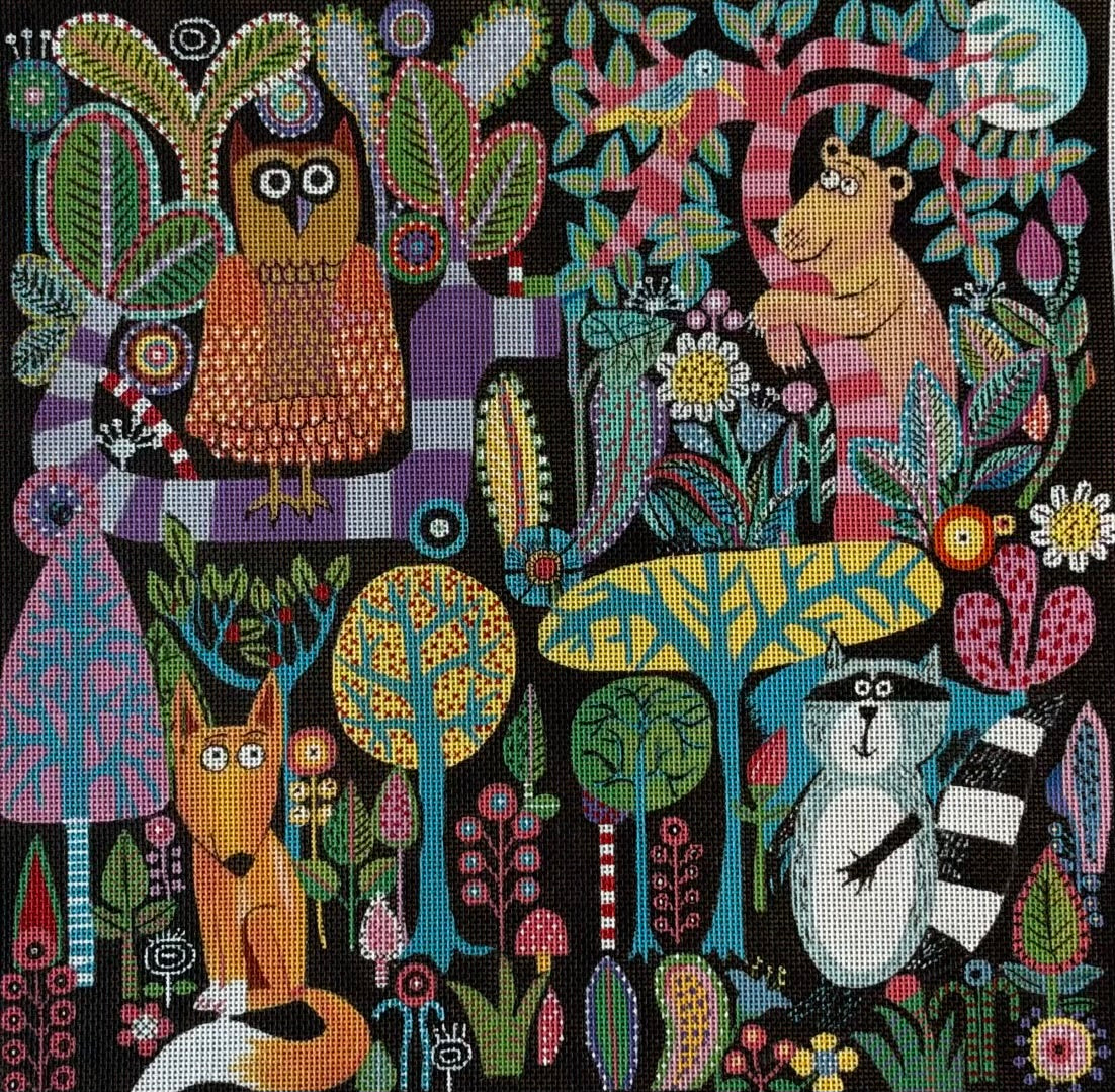 Colorful Abstract Menagerie
