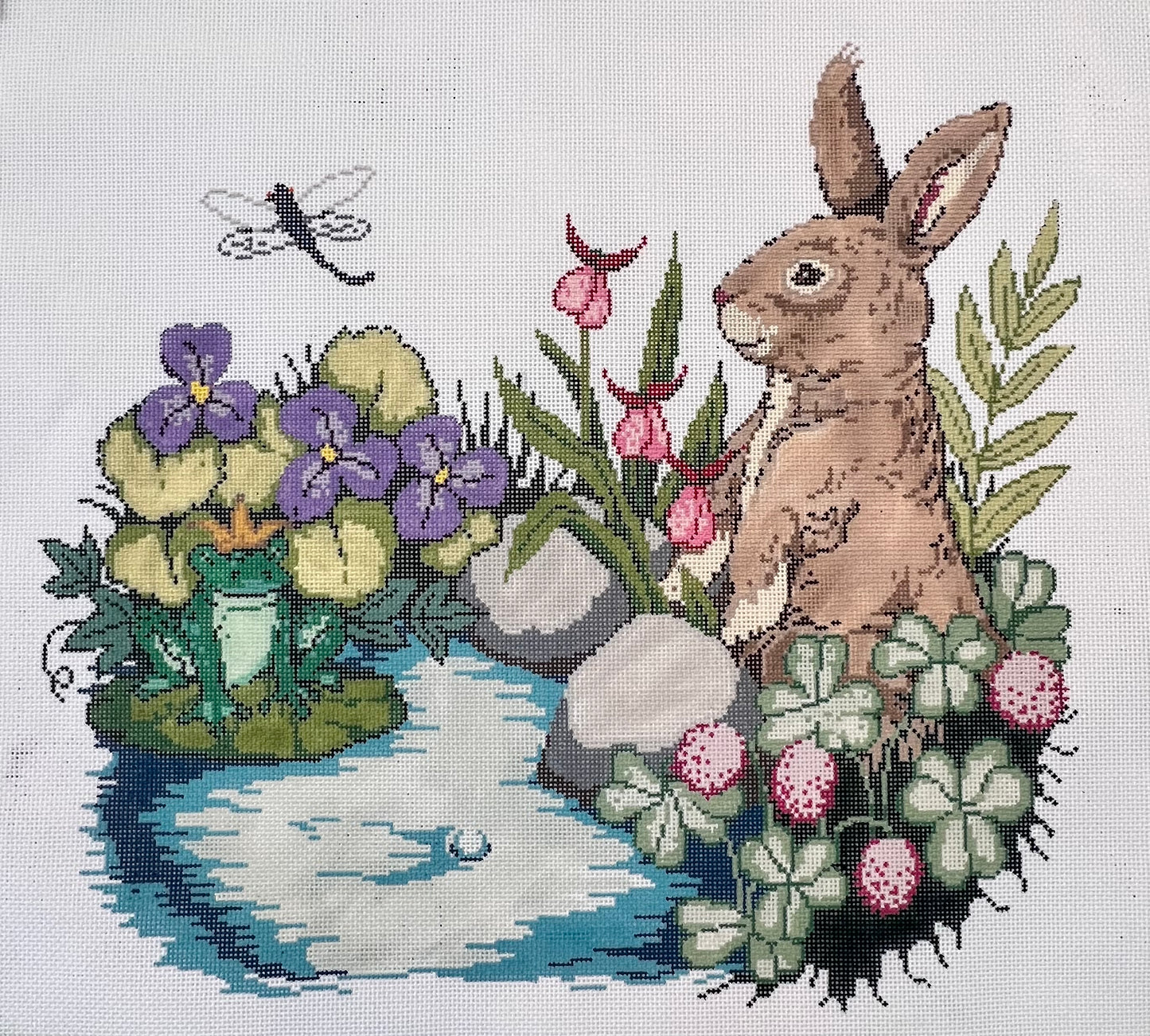 Bunny By The Pond
