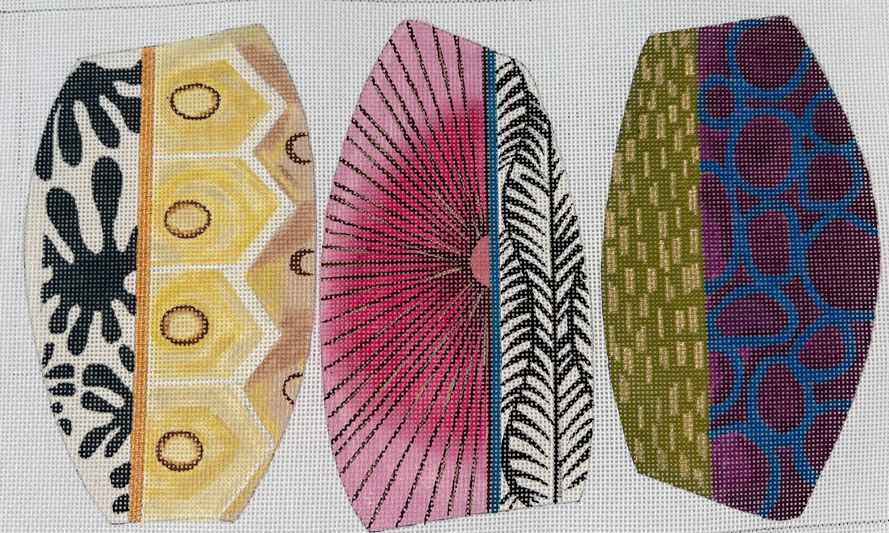 Cleret Pattern Clutch Pattern – Aristeia Needlepoint