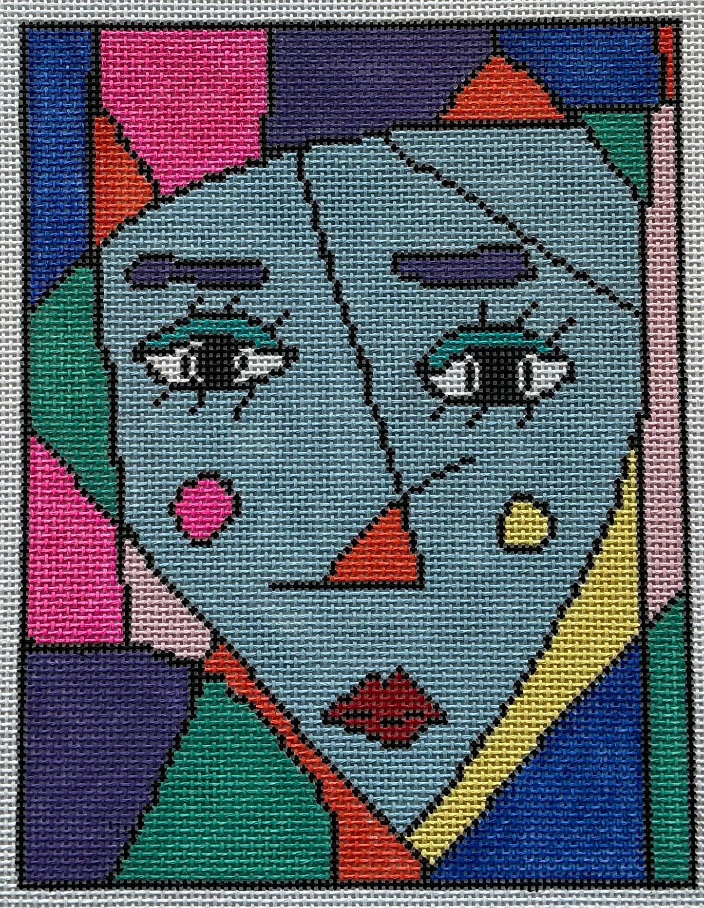 Blue Portrait