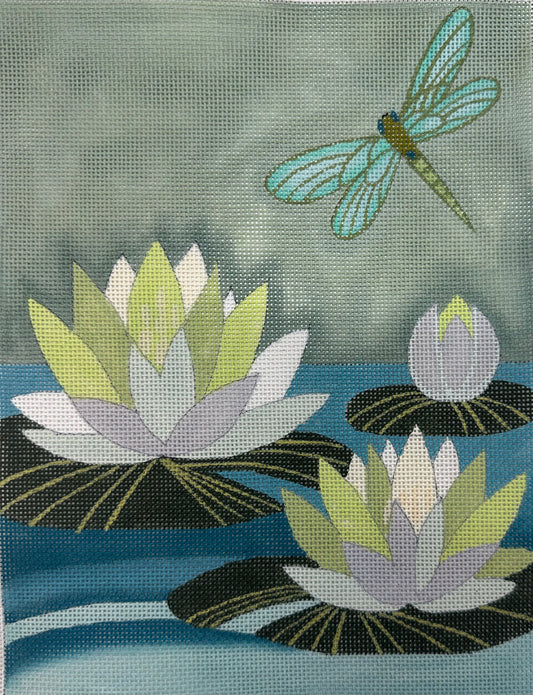 Lotus and Dragonfly
