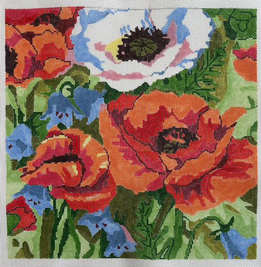 Orange Floral