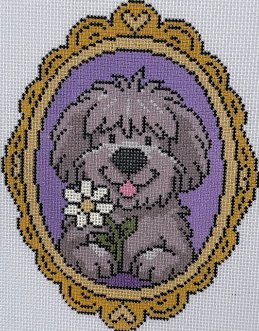 Shaggy Dog in Frame