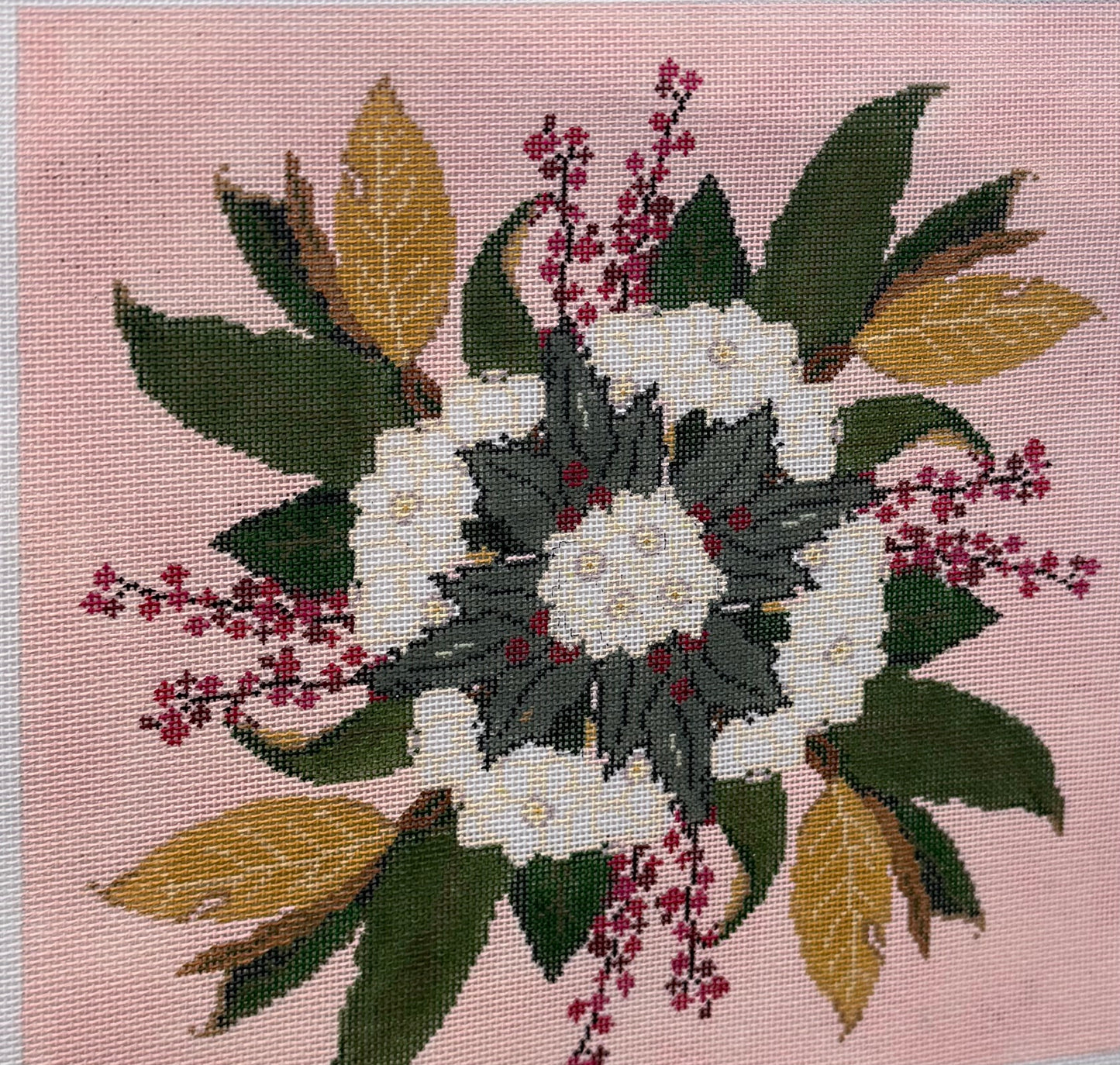 Wreath/Bouquet of White Flowers