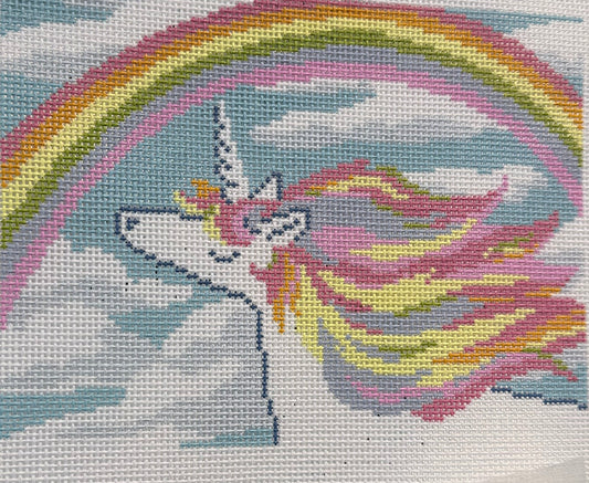Unicorn with Rainbow