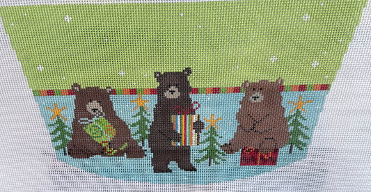 Three Bears Stocking Topper