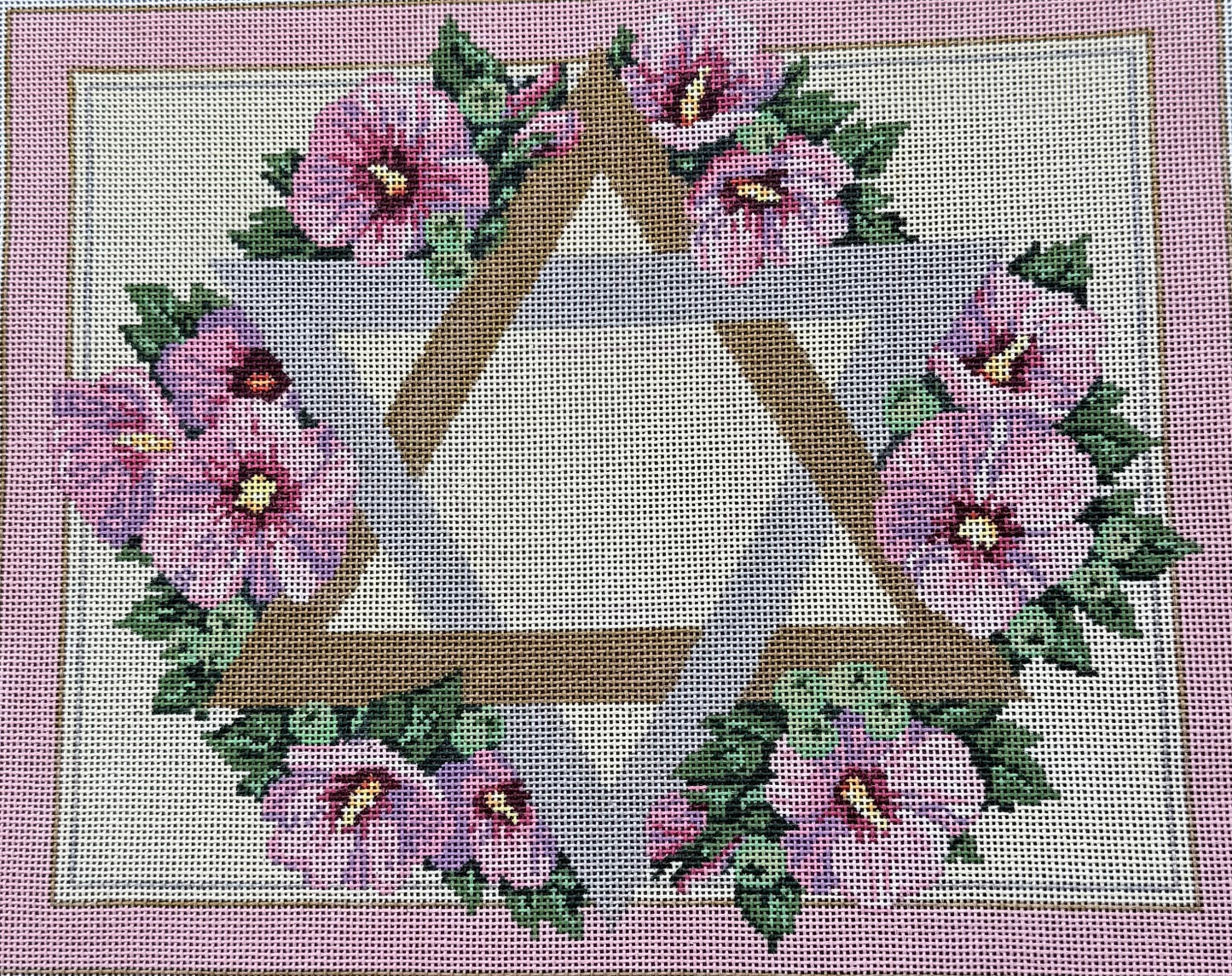 Tallis Bag with Star of David and Rose of Sharon