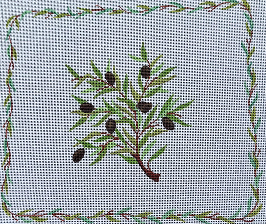Tallis Bag with Olives and Branches