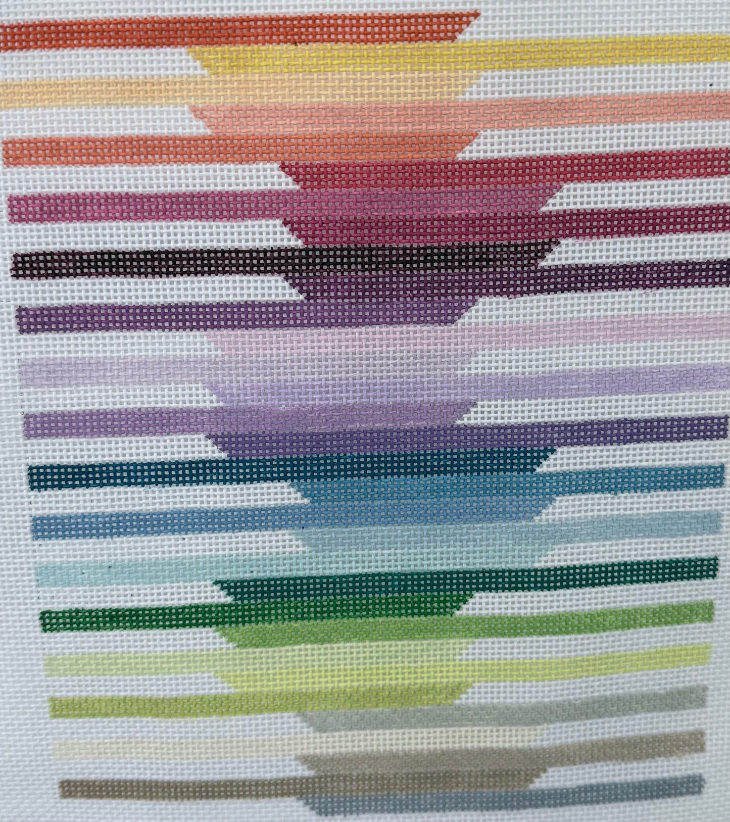 Geometric Colorful Stripes