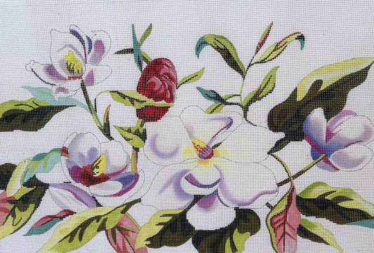Gorgeous White and Purple Flowers