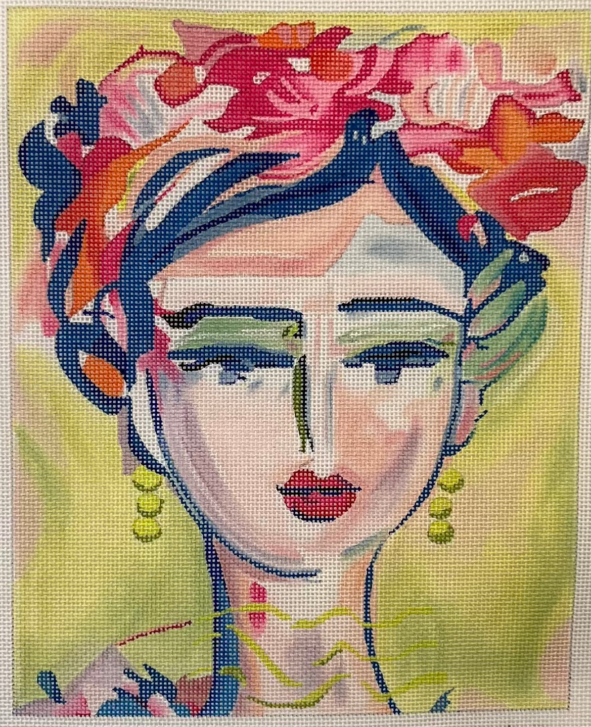 Portrait with Floral Crown