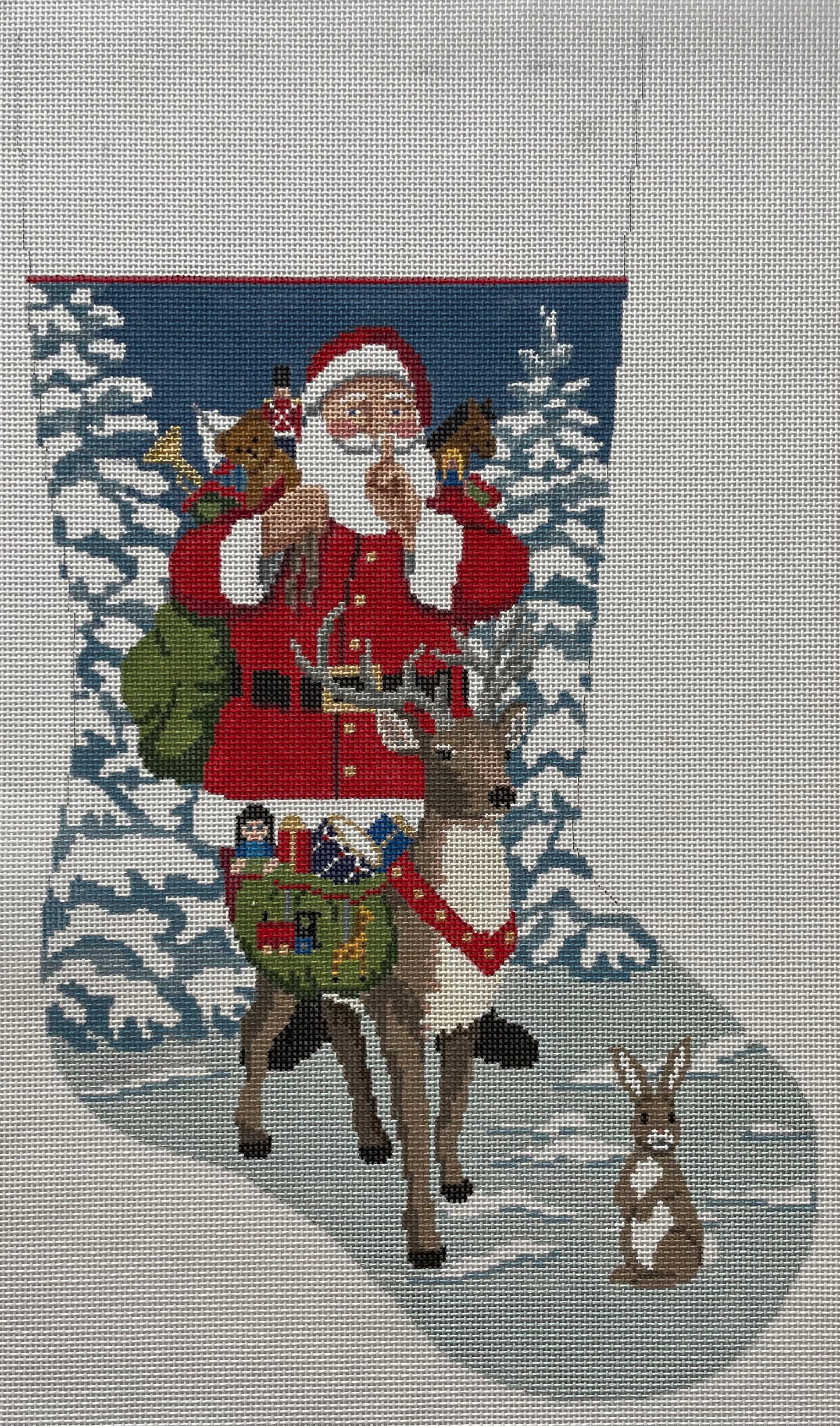 Shhhh Santa Stocking