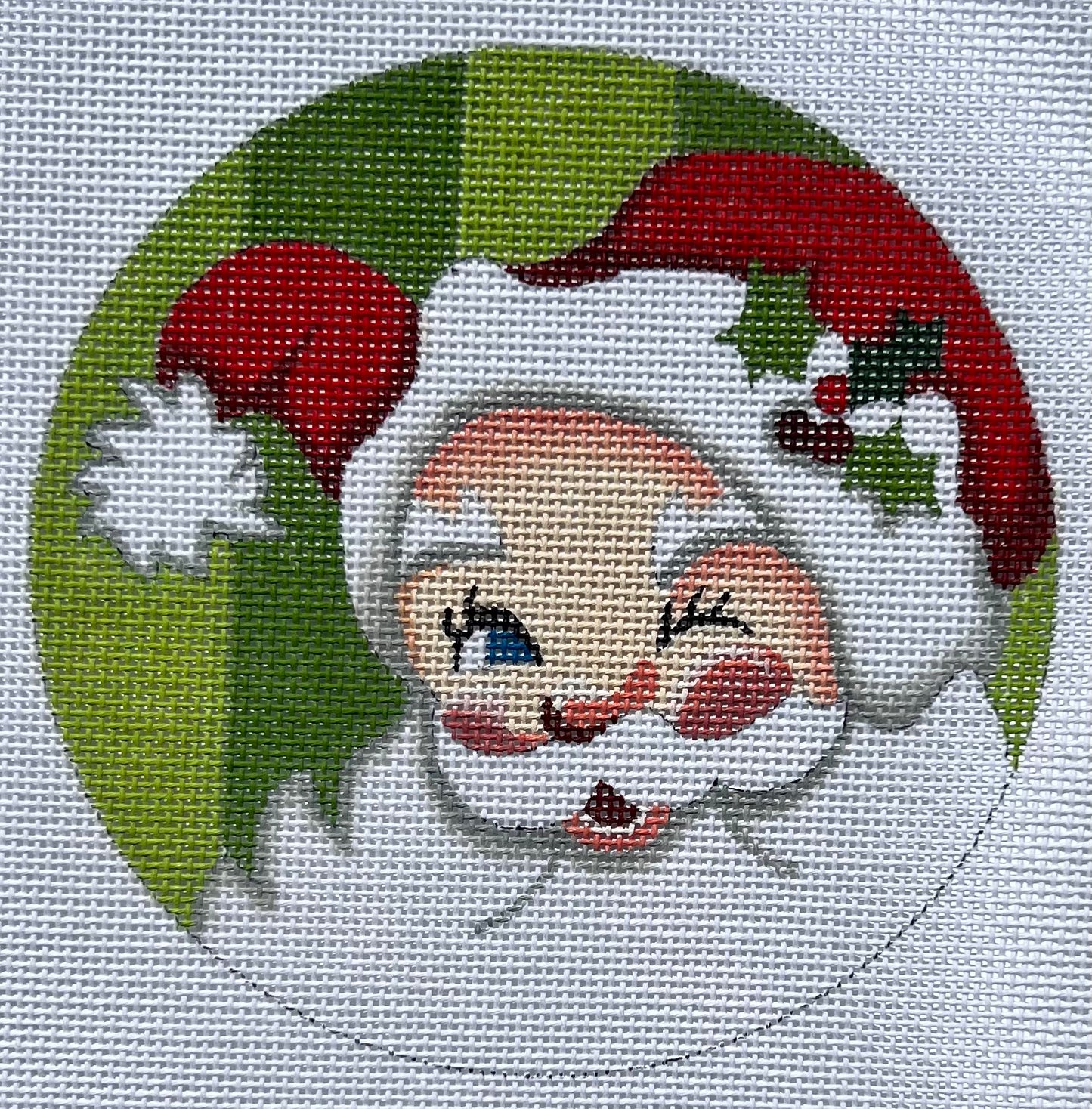 Winking Santa