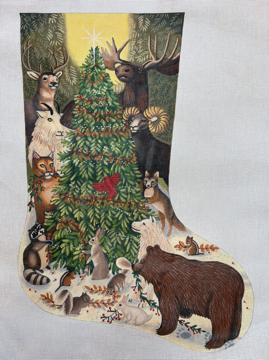 Magical Woodland Stocking