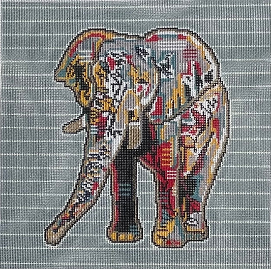 Elephant Horizontal Stripes