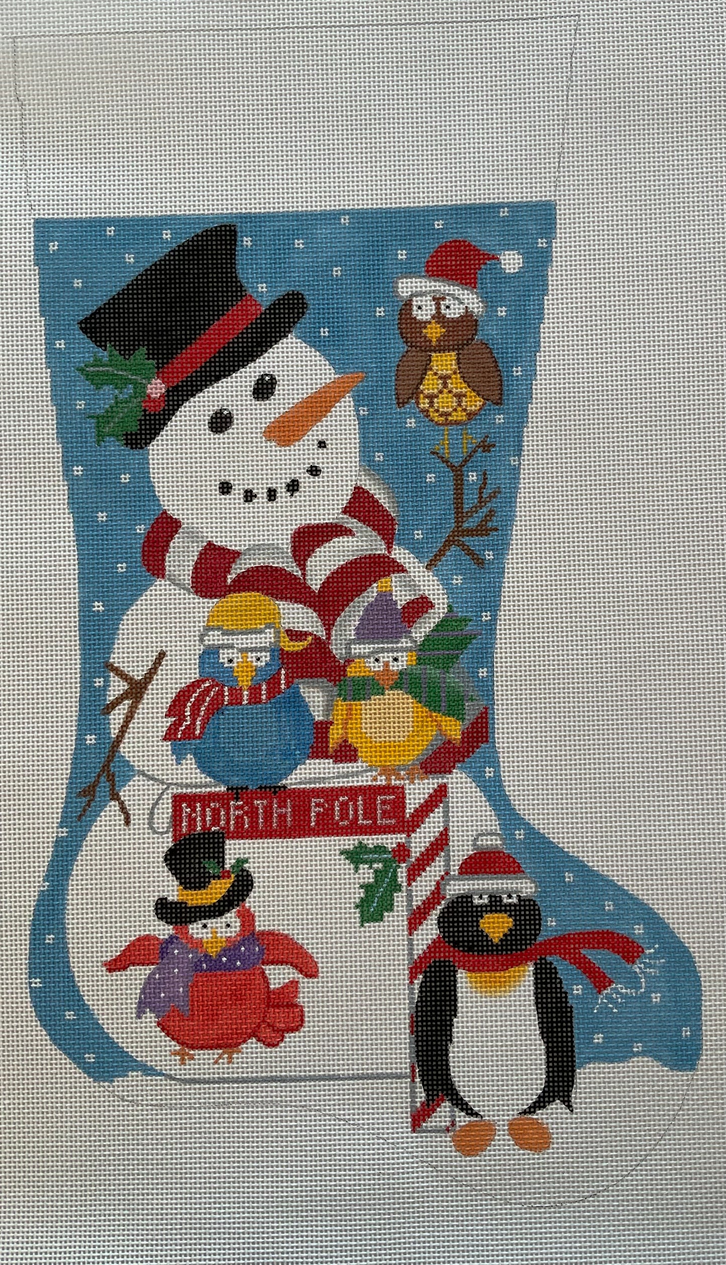Snowman Stocking