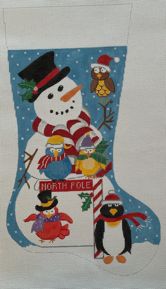 Snowman Stocking