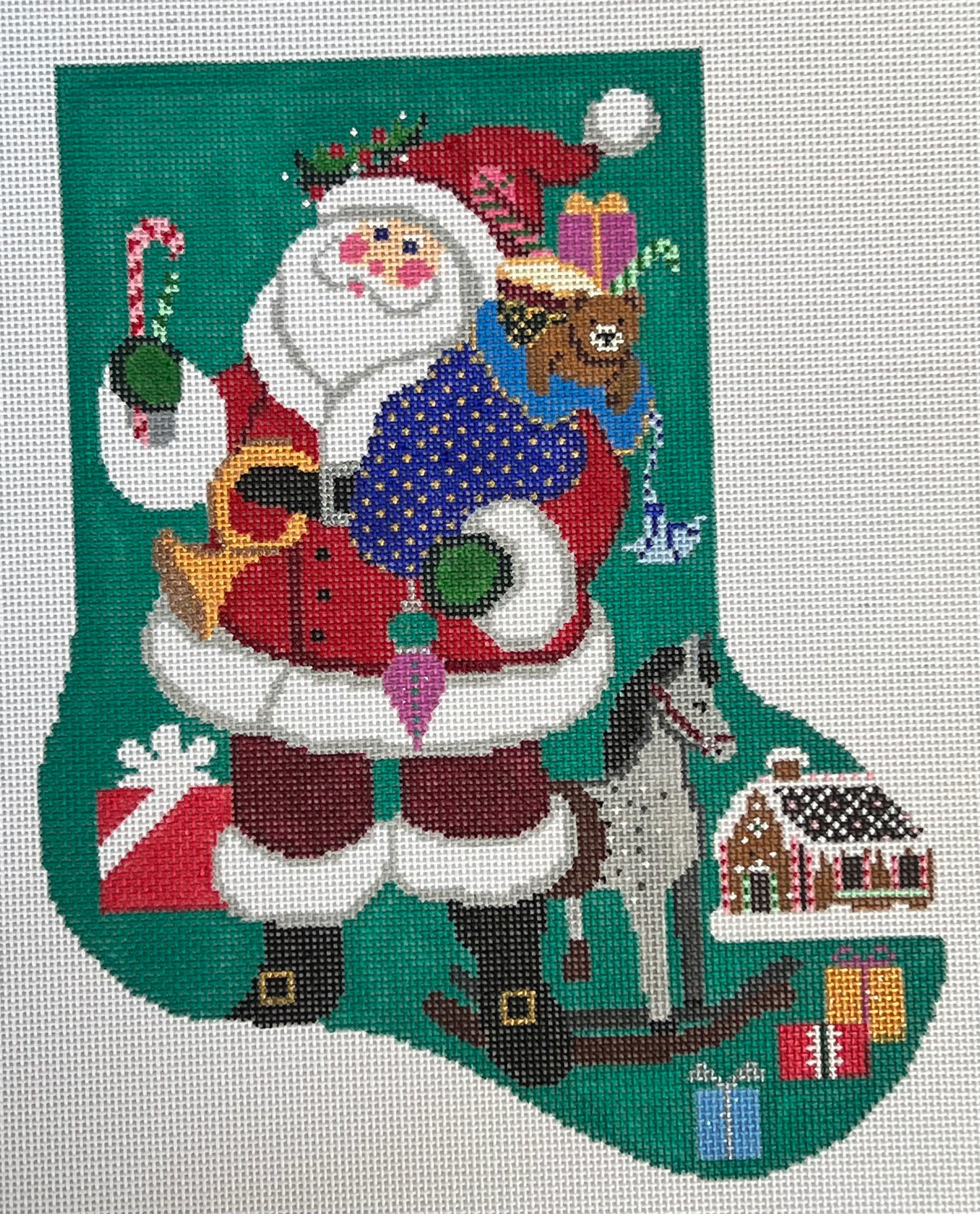 Jolly Santa Stocking