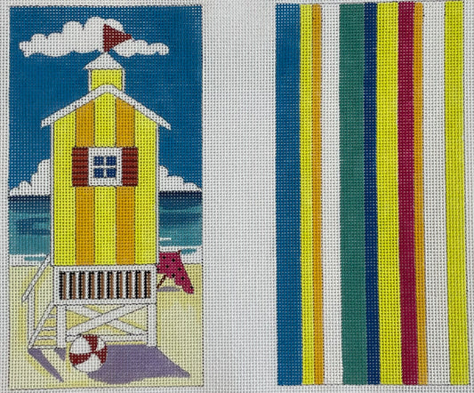 Beach Tower Eyeglasses Case