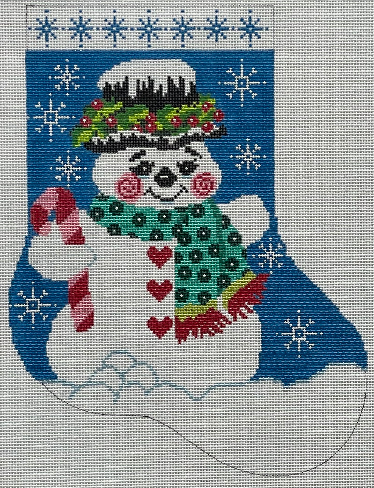 Blue Santa