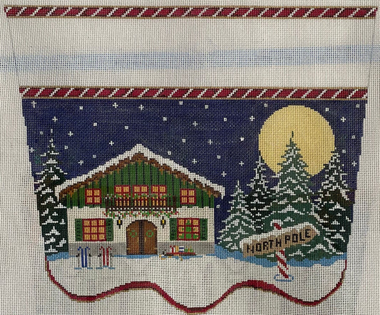 North Pole Stocking Cuff