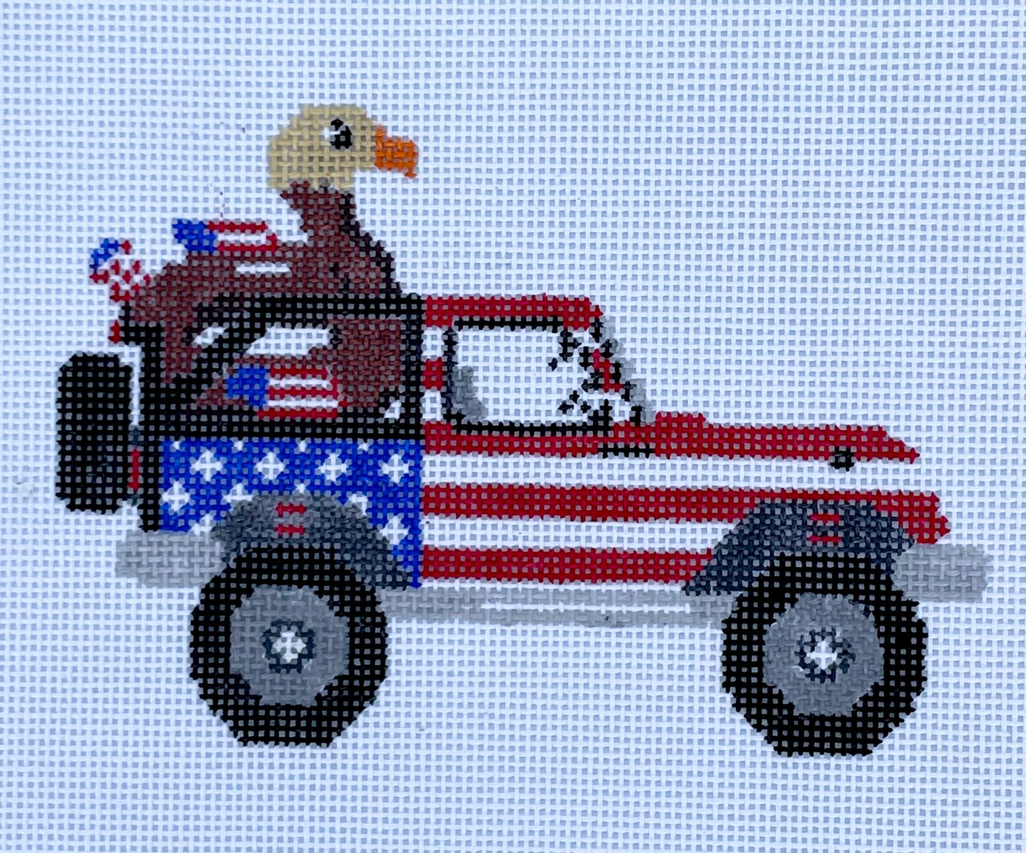 Patriotic Floatie Truck