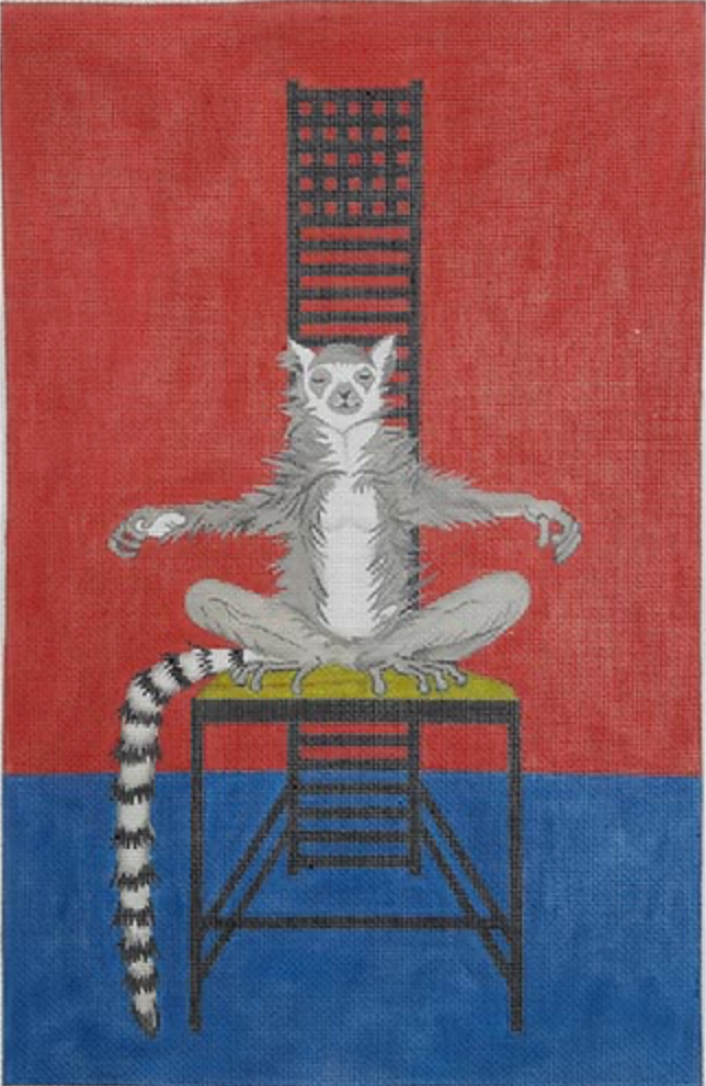 Lemur on Chair