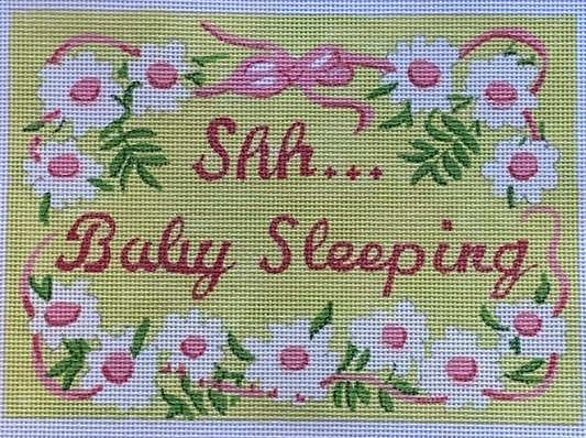 Shh Baby Sleeping (Pink)