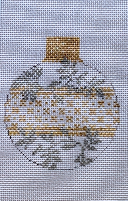 Silver & Gold Ornament