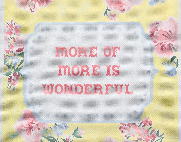 More is Wonderful